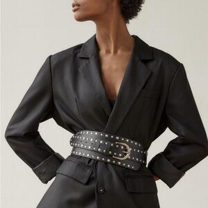 Urban outfitters UO Asymmetrical Wide Belt size M-L